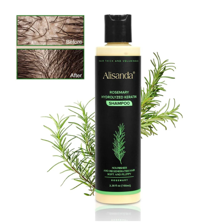 🔥LAST DAY 50% OFF - 🎅Alisanda® Organic Rosemary Hair Growth Shampoo